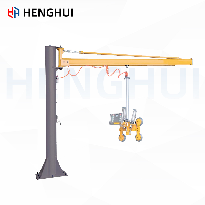 Vacuum Suction Cup Hoist Pemasangan Panel Dinding Tirai Kaca Hisap Super Kuat